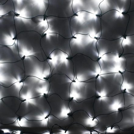 Union Knights Karácsonyi LED fényháló, adapteres, 2,1x1,3m, hideg fehér/színes