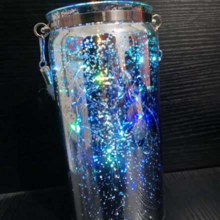 Union Knights "Galaxis az üvegben" Elemes LED dekoráció